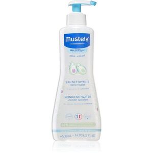 Mustela Bébé No Rinse Cleansing Water tisztító víz gyermekeknek születéstől kezdődően 500 ml kép