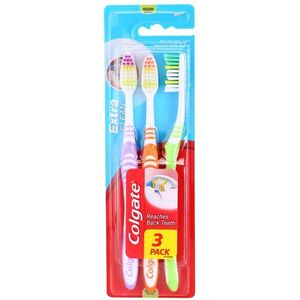 Colgate Extra Clean Medium medium fogkefék 3 db kép