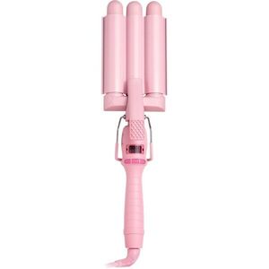 Mermade Mini Waver 25 mm tripla hajsütővas hajra Pink 1 db kép