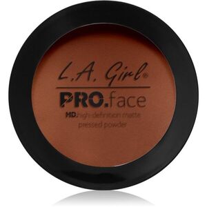 L.A. Girl Cosmetics PRO. Face HD kompakt púder matt hatással árnyalat Chestnut 7 g kép