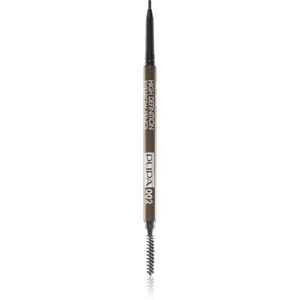 PUPA Milano High Definition automatikus szemöldökceruza vízálló árnyalat 002 Brown 0.09 g kép