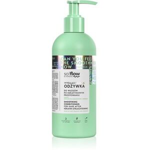so!flow After Keratin Straightening Smoothing Conditioner kisimító kondicionáló 400 ml kép