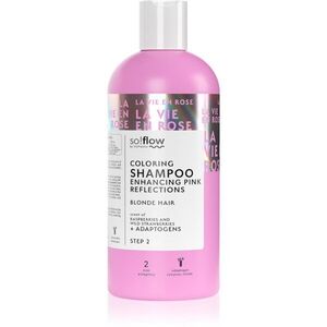 so!flow Coloring Shampoo Blonde Hair tonizáló sampon szőke hajra árnyalat Pink 300 ml kép