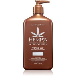 HEMPZ Vanilla Lux testápoló tej 500 ml kép