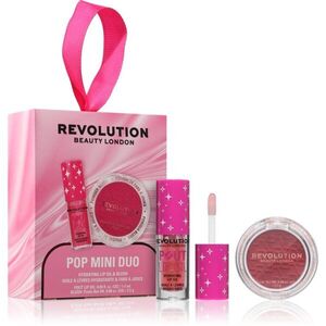 Revolution Pop Mini Duo Hydrating Lip Oil & Blush ajándékszett hölgyeknek 1 db kép
