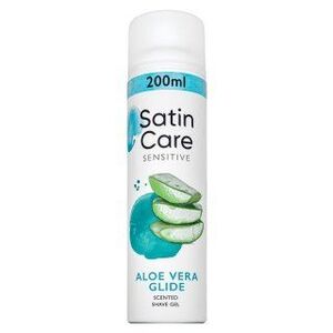 Gillette Satin Care borotválkozási gél Sensitive Aloe Vera Shave Gel 200 ml kép