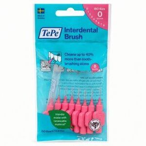 TePe Interdental Brush fogköztisztító kefék 8 pcs 0, 4 mm kép
