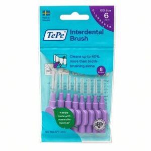 TePe Interdental Brush fogköztisztító kefék 8 pcs 1, 1 mm kép