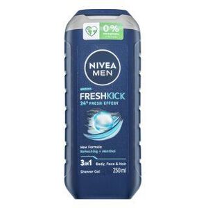 Nivea Men Fresh Kick tusfürdő gél Shower Gel 250 ml kép