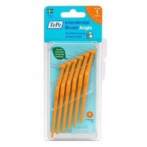 TePe Interdental Brush fogköztisztító kefék Angle 6 pcs 0, 45 mm kép