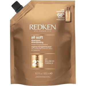 All Soft lágyító sampon száraz és törékeny hajra utántöltő 500 ml kép