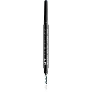 NYX Professional Makeup Precision Brow Pencil szemöldök ceruza árnyalat 07 Charcoal 0.13 g kép