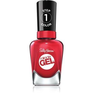 Sally Hansen Miracle Gel™ géles körömlakk UV/LED lámpa használata nélkül árnyalat 444 Off With Her Red! 14, 7 ml kép