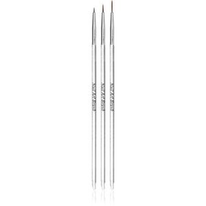 NEONAIL Nail Art Brushes ecset szett körmökre 3 db kép