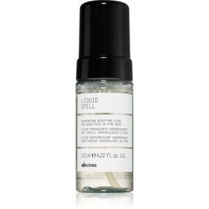 Davines Liquid Spell Reinforcing Bodifying Fluid öblítést nem igénylő kúra a finom hajért 125 ml kép