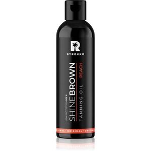 BYROKKO Shine Brown Peach védő olaj a barnulás elősegítésére SPF 6 150 ml kép