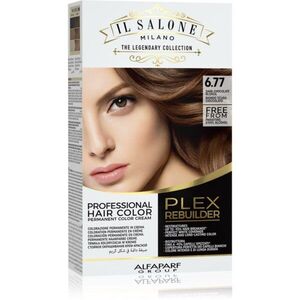 Alfaparf Milano Il Salone Milano Plex Rebuilder tartós hajfesték árnyalat 6.77 - Dark Chocolate Blonde 1 db kép