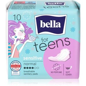 BELLA For Teens Ultra Sensitive egészségügyi betétek lányoknak 10 db kép