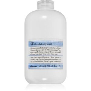 Davines SU Hair&Body Wash tusfürdő gél és sampon 2 in 1 500 ml kép