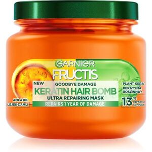 Garnier Fructis Goodbye Damage maszk a gyenge és sérült hajra 320 ml kép