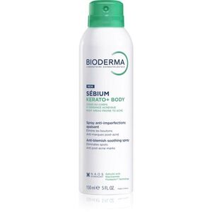 Bioderma Sébium Kerato+ Body testápoló spray pattanások, bőrpír és pattanások okozta hegek ellen 150 ml kép