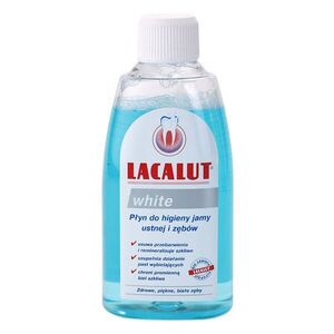 Lacalut White szájvíz fehérítő hatással 300 ml kép