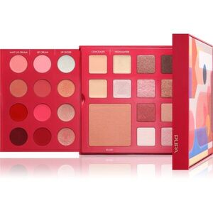 PUPA Milano Pupart M multifunkciós arc paletta szemre és szájra BURGUNDY 18.8 g kép