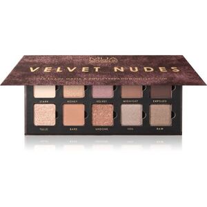MUA Makeup Academy Eyeshadow Collection 10 Shade Palette szemhéjfesték paletta árnyalat Velvet Nudes 11 g kép