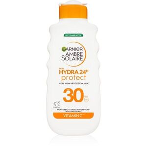 Garnier Ambre Solaire Hydra 24h Napfény elleni védelem hidratáló hatással SPF 30 175 ml kép