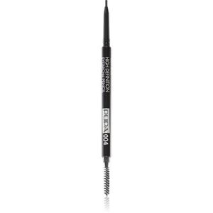 PUPA Milano High Definition automatikus szemöldökceruza vízálló árnyalat 004 Extra Dark 0.09 g kép