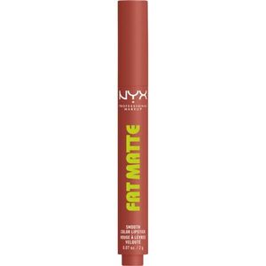 NYX Professional Makeup Fat Matte ajakbalzsam mattító hatással Rose Robe 2 g kép