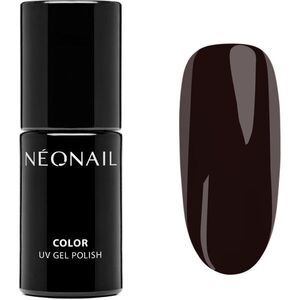 NEONAIL UV Gel Polish Color gél körömlakk UV / LED-es lámpákhoz árnyalat Dark Obsidian 7.2 ml kép