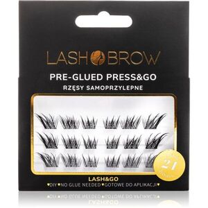 Lash Brow Press&Go Self-Adhesive Eyelashes öntapadós tincses műszempillák Lashy 1 db kép