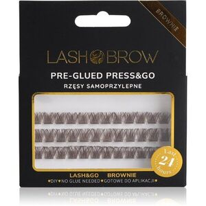 Lash Brow Press&Go Self-Adhesive Eyelashes öntapadós tincses műszempillák Party Fever Brownie 1 db kép