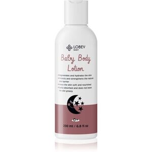 Lobey Baby Care Body Lotion testápoló tej újszülötteknek 200 ml kép