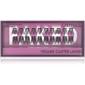 Catrice Faked műszempillák ragasztóval Volume Cluster 20 db kép
