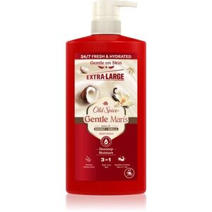 Old Spice Gentle Man's Coconut & Vanilla fürdőgél férfiaknak 3 az 1-ben 800 ml kép