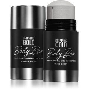 Dripping Gold Luxury Tanning Illuminating Stick fényesítő bronzosító arcra és testre árnyalat Silver 36 g kép
