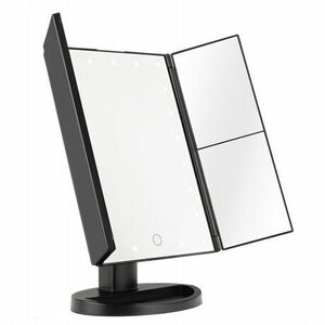 Humanas HS ML04 fekete LED világítással sminktükör kép
