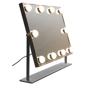 Lusterko do makijażu LED z 10 żarówkami podświetlane kosmetyczne... kép