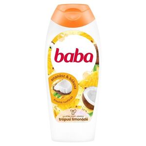 Baba Trópusi Limonádé tusfürdő Kókusz és ananász illat, 400 ml kép