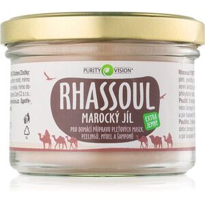 Purity Vision Rhassoul marokkói agyag arcpakolás-, peeling-, szappan- és samponkészítéshez 200 g kép