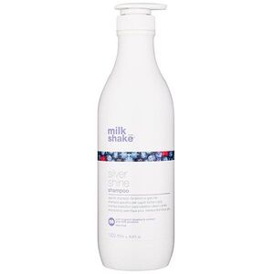 milk_shake® Silver Shine Shampoo sampon szőke hajra semlegesíti a sárgás tónusokat 1000 ml kép