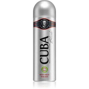 Cuba Black spray dezodor uraknak 200 ml kép
