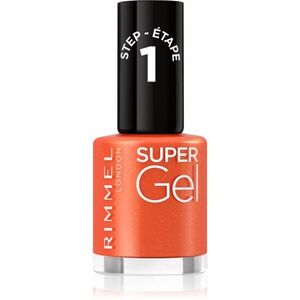 Rimmel Super Gel géles körömlakk UV/LED lámpa használata nélkül árnyalat 096 Heatwave Away 12 ml kép