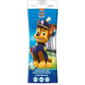 Nickelodeon Paw Patrol Shower gel& Shampoo 2in1 sampon és tusfürdő gél gyermekeknek Bubble Gum 300 ml kép