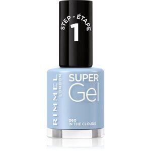 Rimmel Super Gel géles körömlakk UV/LED lámpa használata nélkül árnyalat 060 In The Clouds 12 ml kép