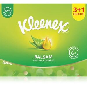 Kleenex Balsam Box papírzsebkendő 4x64 db kép