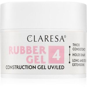 Claresa Rubber Gel Construction Gel UV/LED körömhosszabító gél lakk árnyalat 04 45 g kép