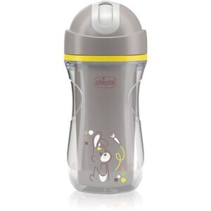 Chicco Sport Cup 14m+ bögre szívószállal Grey 266 ml kép
